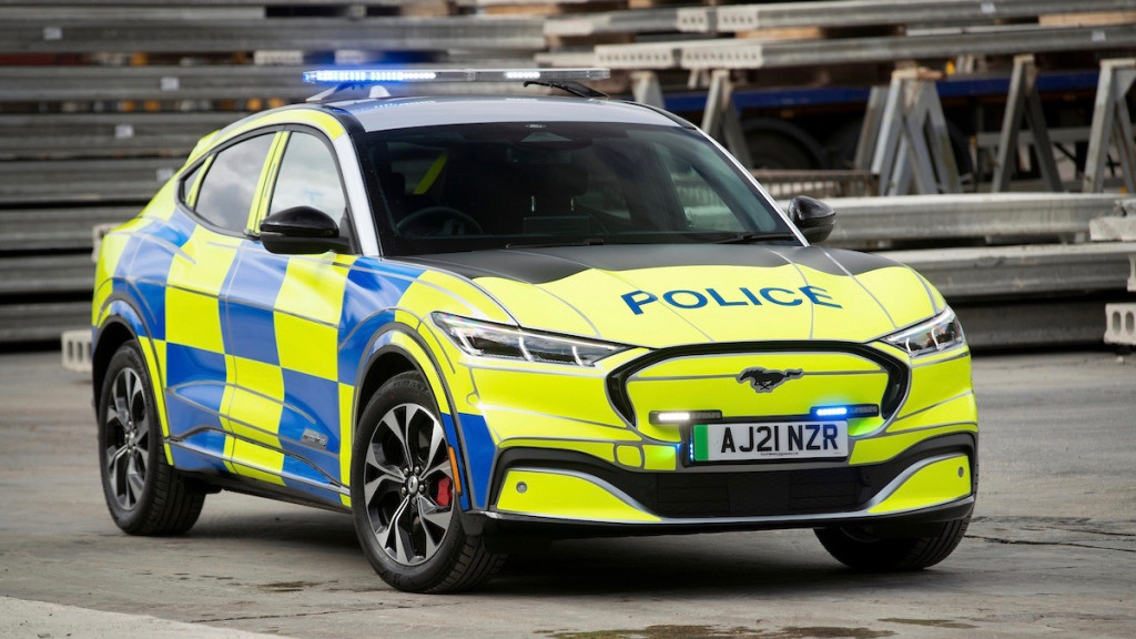 2021 Ford Mustang Mach-E U.K. police concept